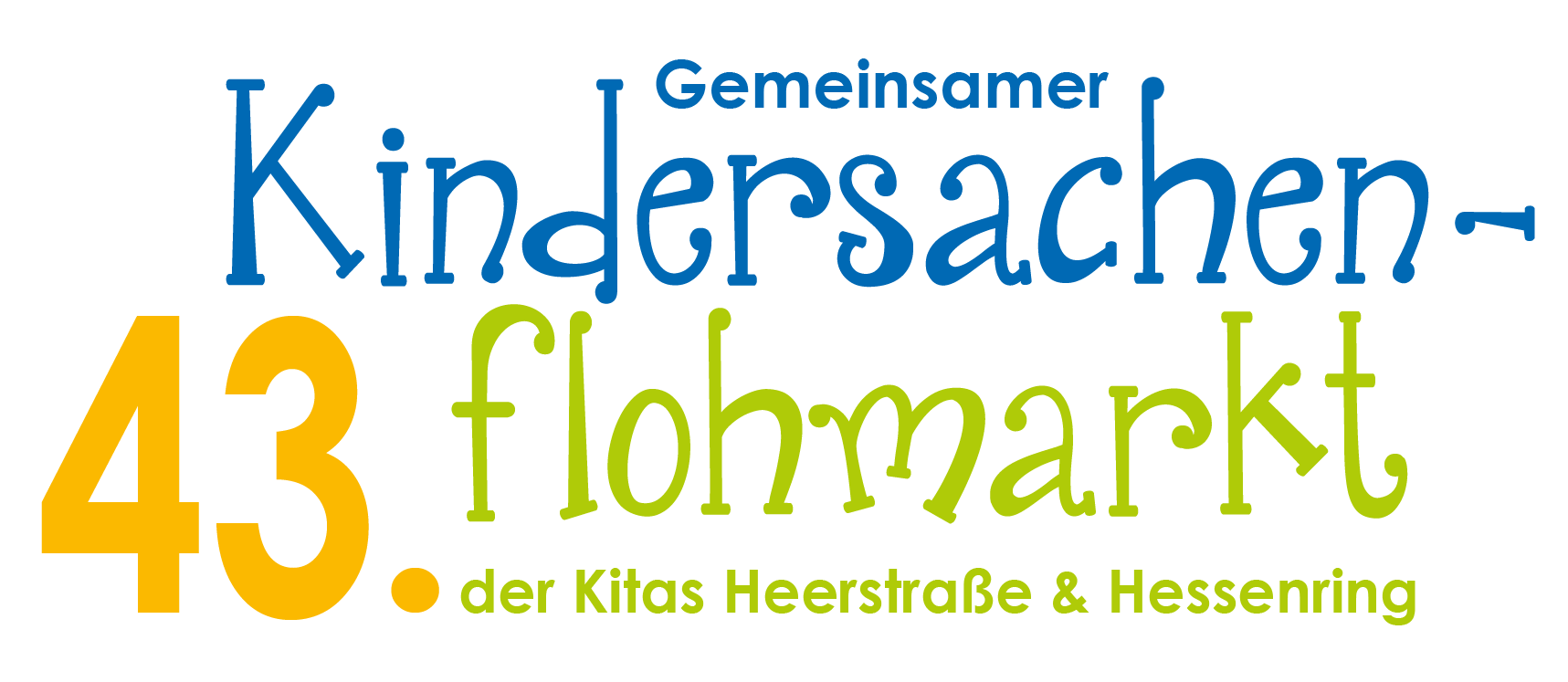 Flohmarkt Poster Überschrift